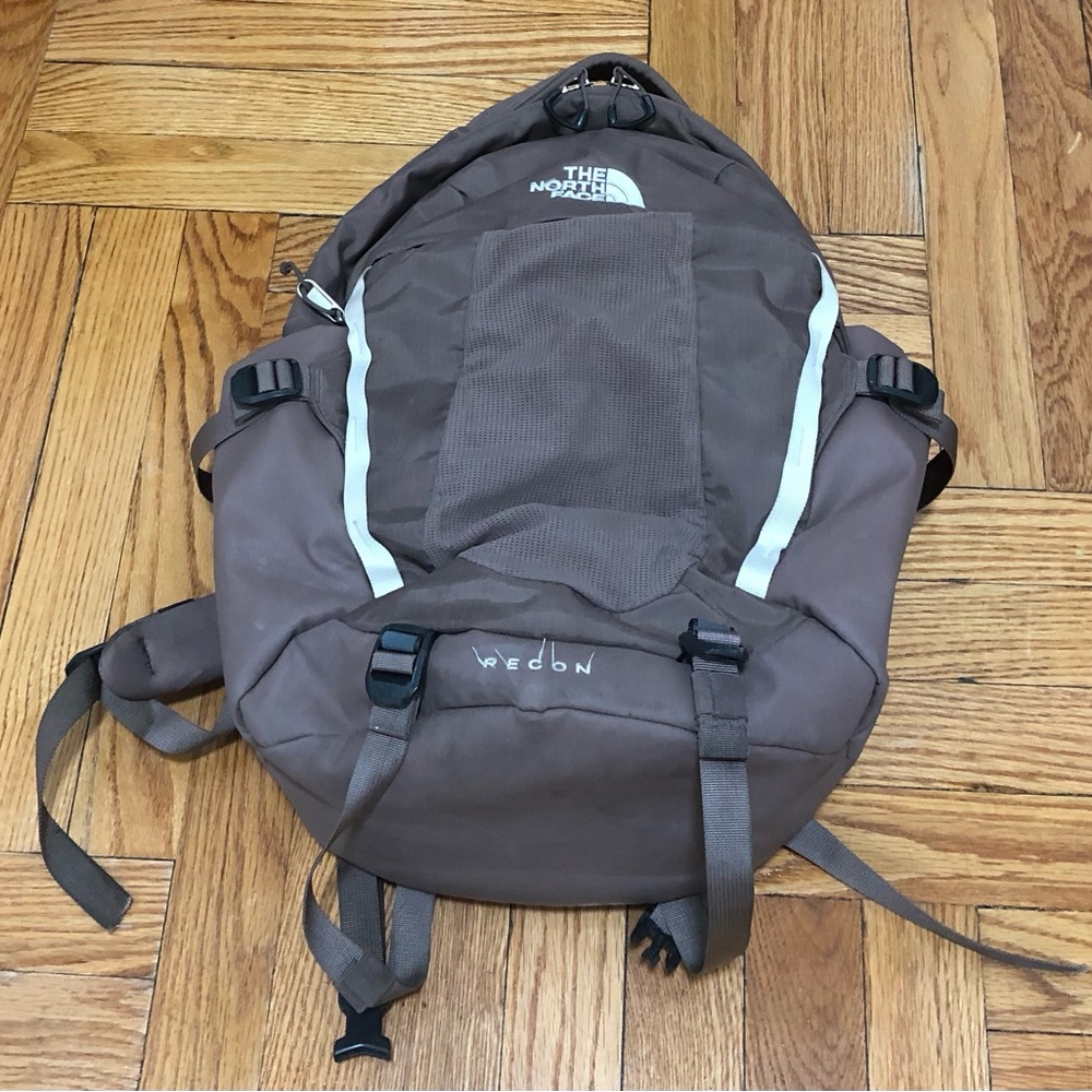 The North Face Brown Recon Backpack Unisex Men Sz L. - Picture 2 of 13